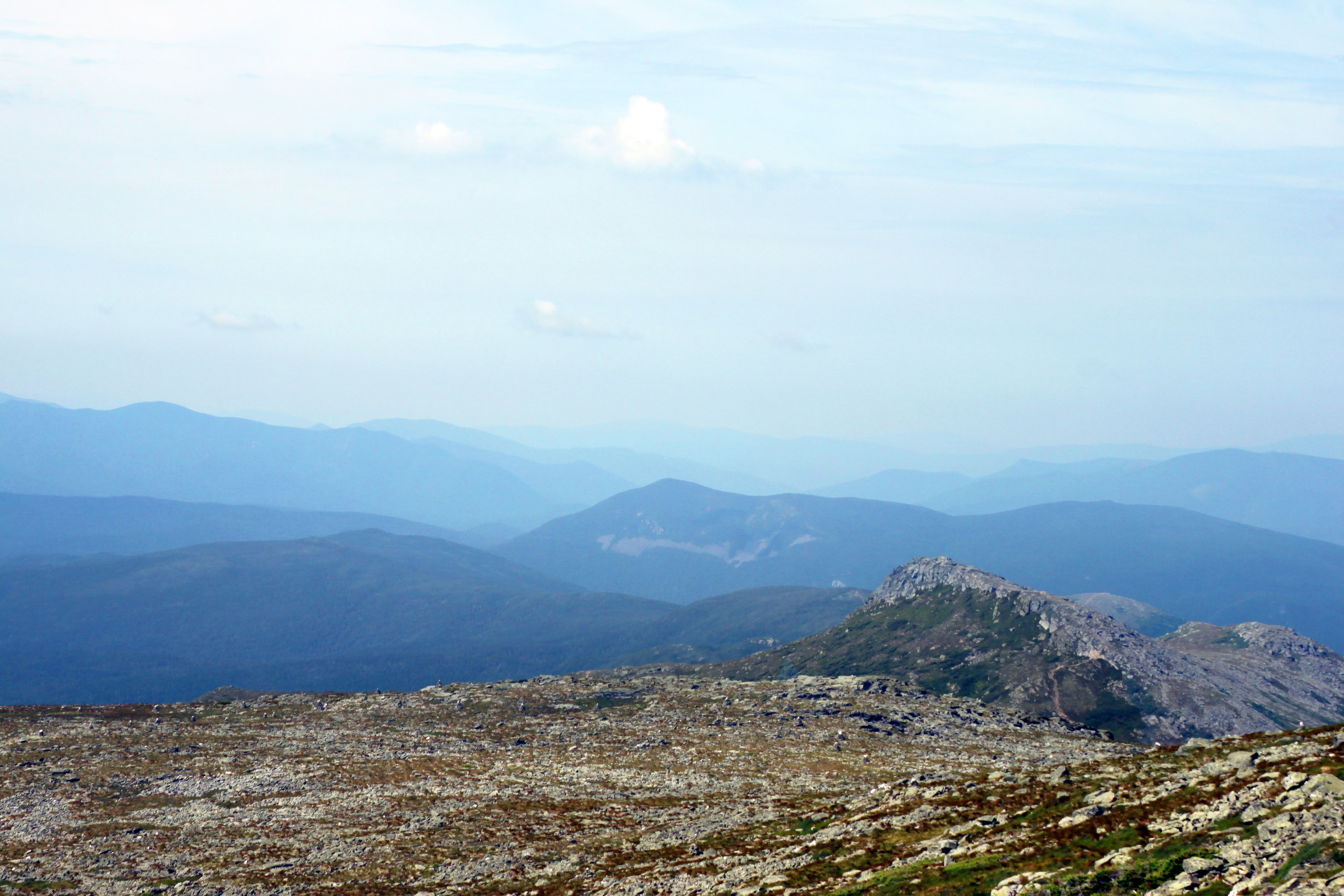 Mount Washington, Lion Head Trail Summer Route hiking in New Hampshire