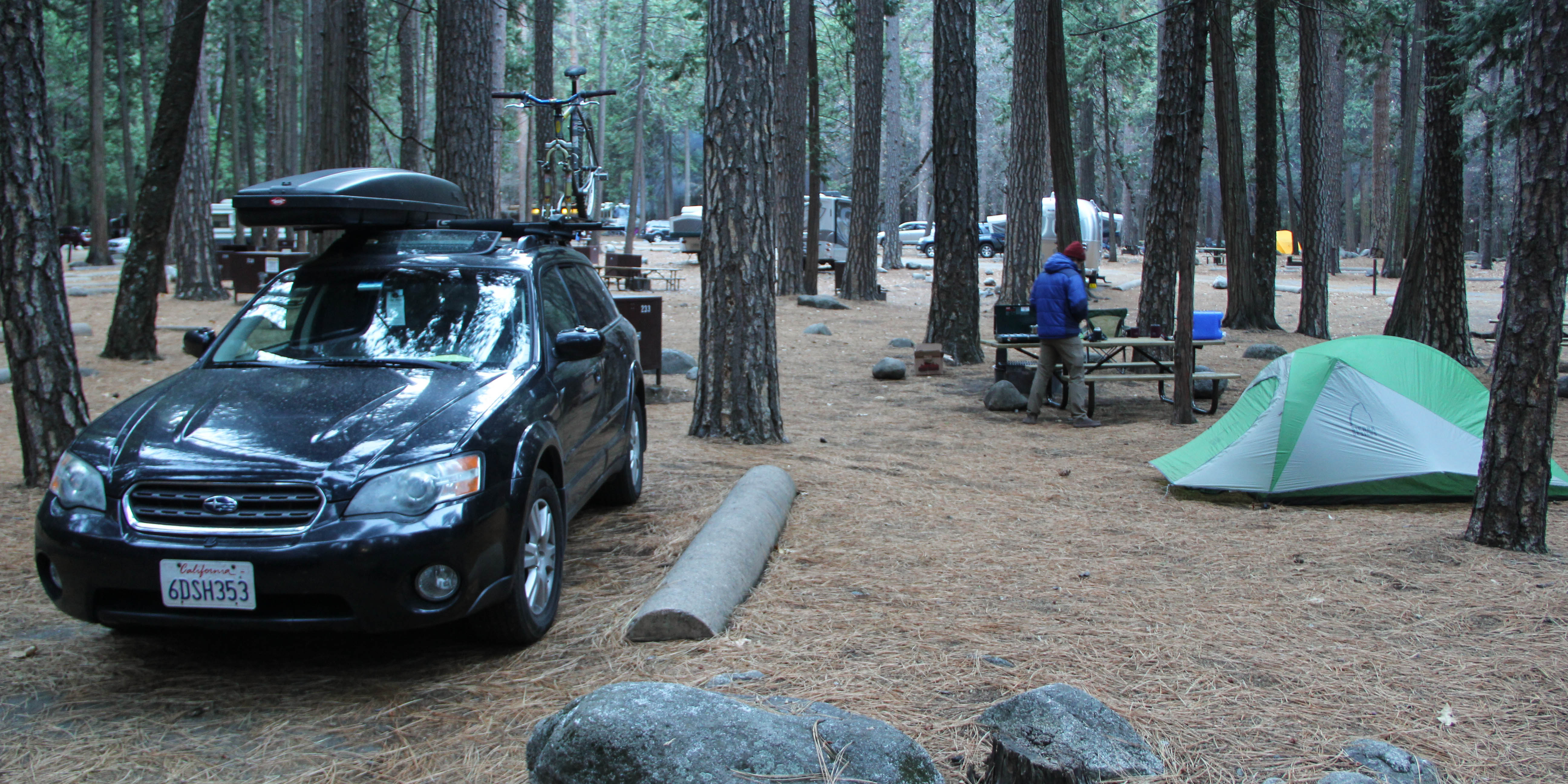 Upper Pines Campground Yosemite National Park Camping In California