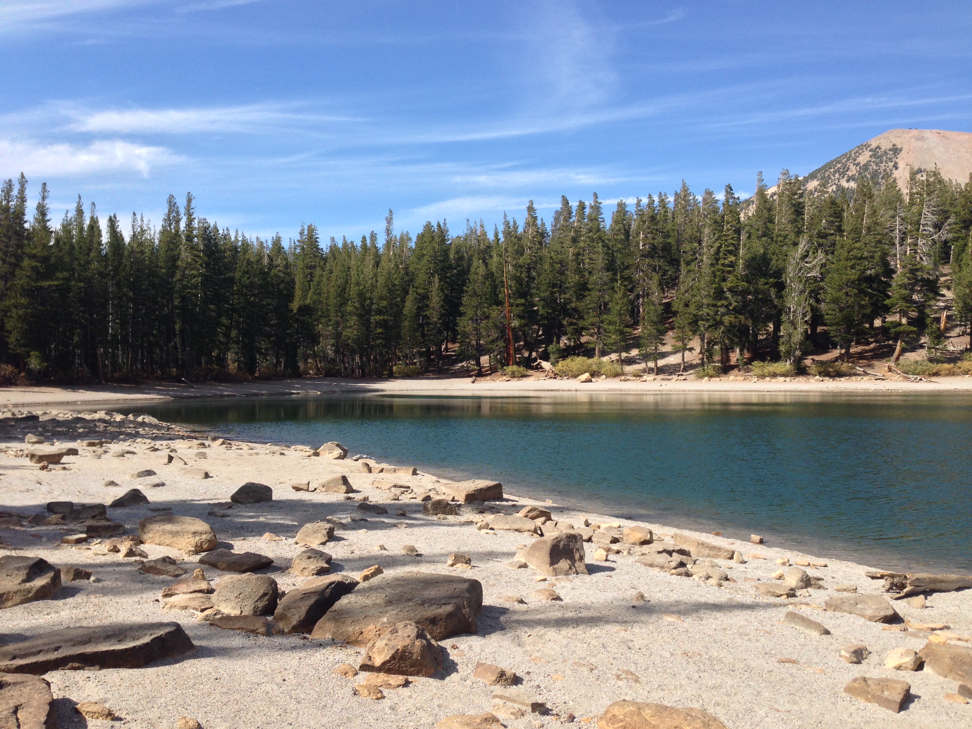 McLeod Lake Trail hiking in California