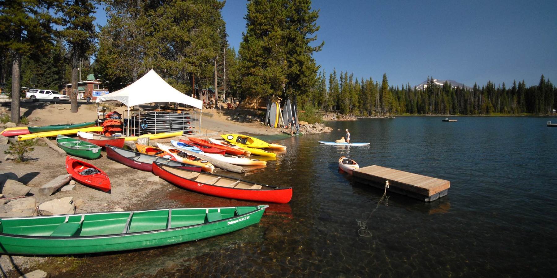 Elk Lake Resort Campground camping in Oregon