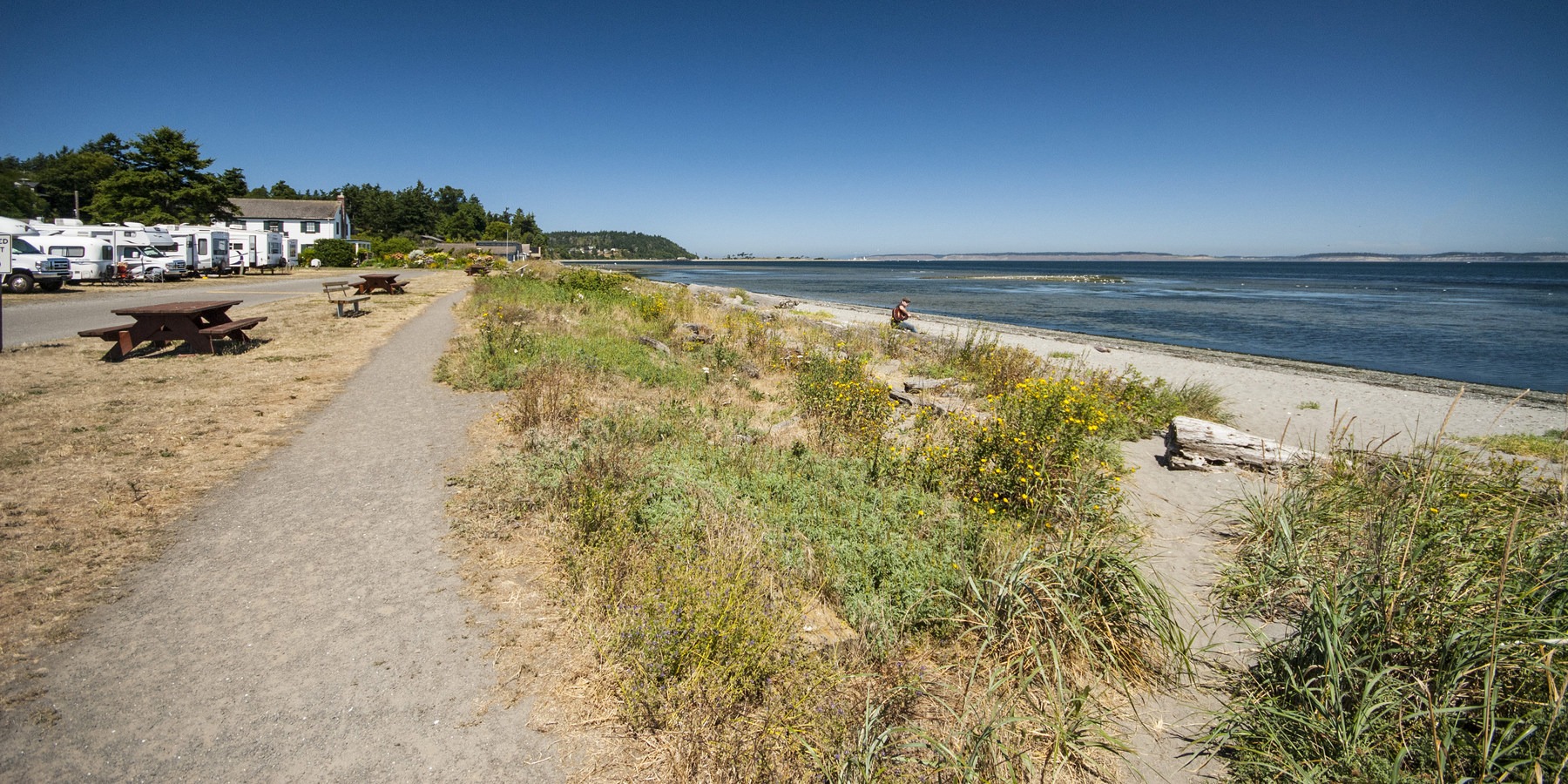 Point Hudson Marina + RV Park Port Townsend camping in Washington