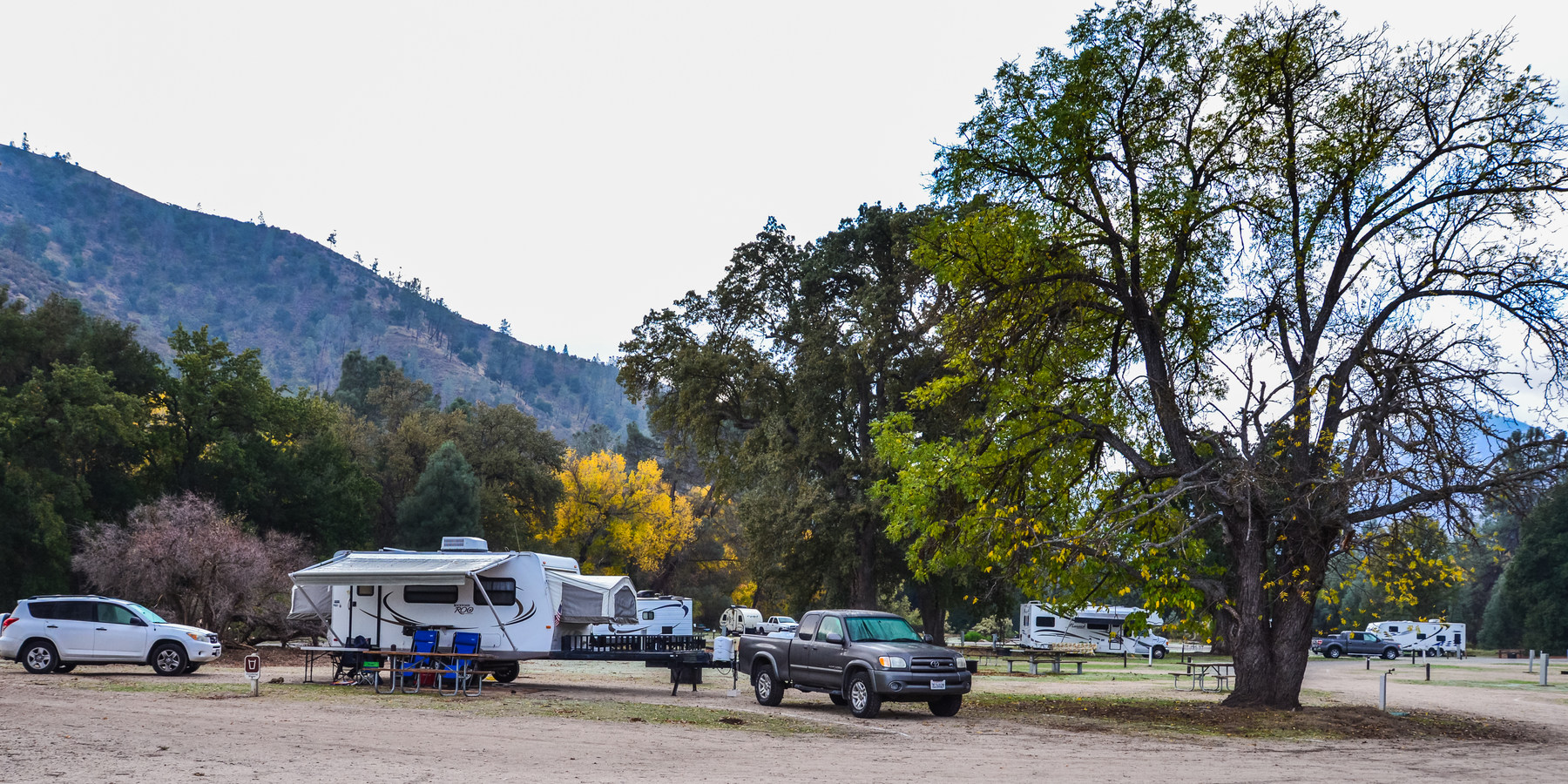 Pinnacles National Park Campground camping in California
