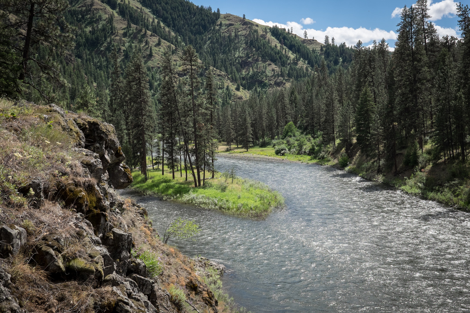 Grande Ronde River Minam to Troy whitewater in Oregon