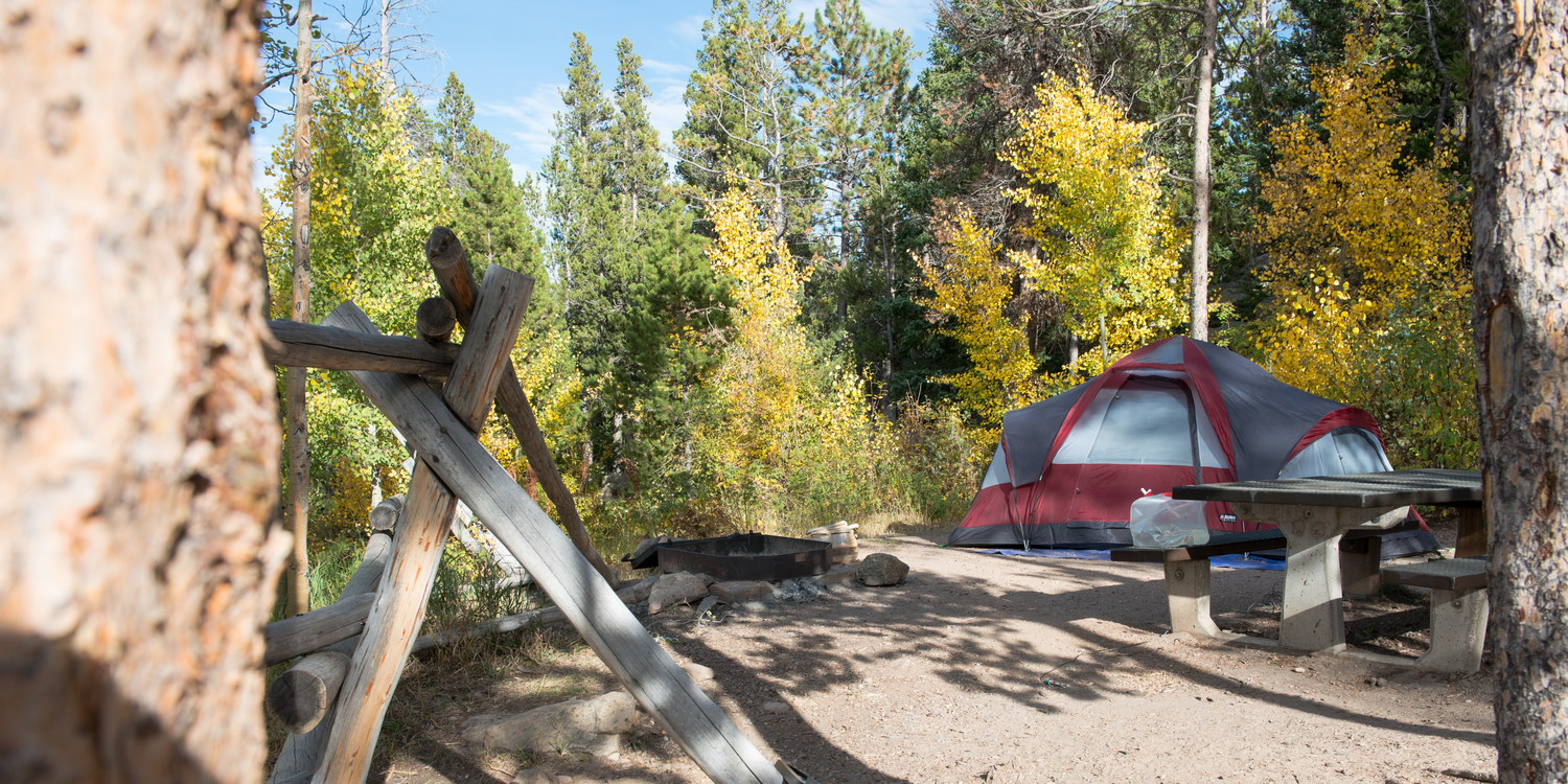 Aspen Meadows Campground Golden Gate Canyon State Park camping in