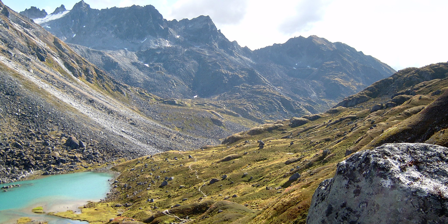 Reed Lakes Trail Hatcher Pass hiking in Alaska