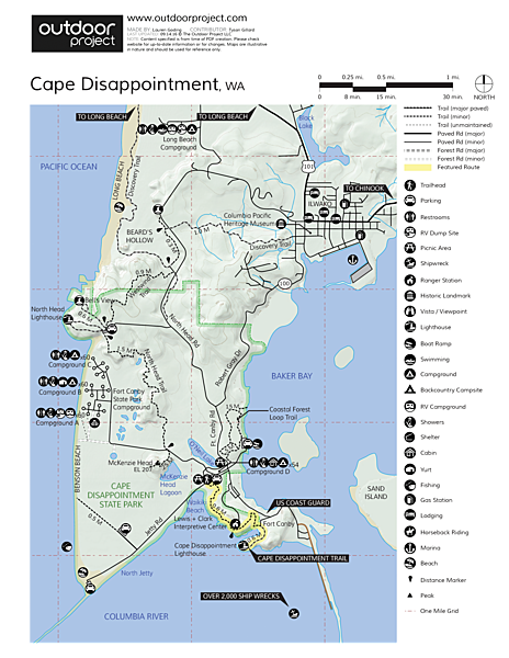 Cape Disappointment State Park  Outdoor Project