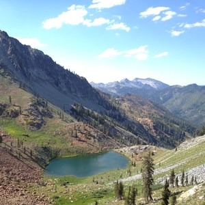 Four Lakes Loop via Long Canyon