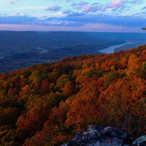 Sunset Rock on Lookout Mountain
