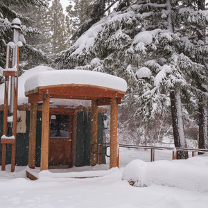Link Creek Winter Yurt