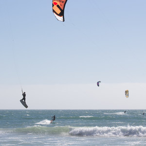 Waddell Beach Kitesurfing