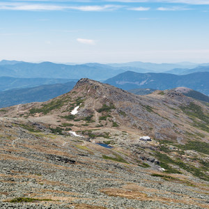 Lakes of the Clouds Hut + Mount Washington
