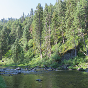 North Fork John Day River Trail via Oriental Creek Trailhead
