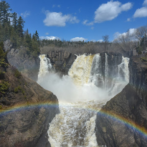 High Falls on the Pigeon River