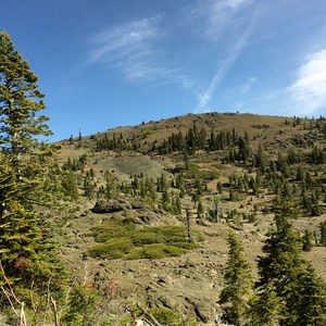 Snow Mountain via Deafy Glade