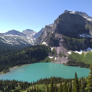 Grinnell Lake Overlook