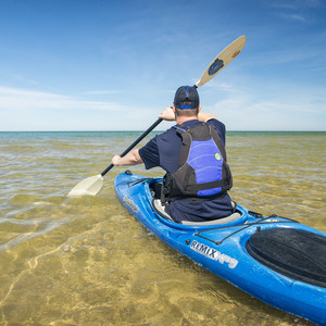 Lake Michigan Paddling: Ludington State Park Beach House to Big Sable Point Lighthouse