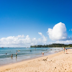 Hanalei Bay Beach