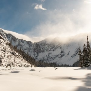 Avalanche Lake Snowshoe
