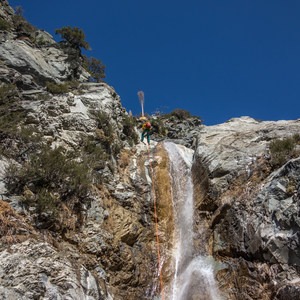 Rappelling San Antonio Waterfall