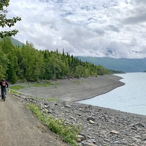 Eklutna Lakeside Trail to 5-Mile Bridge