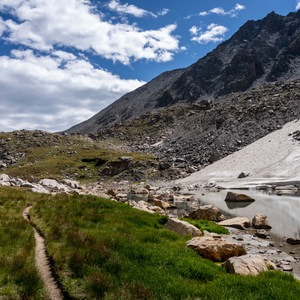 Isabelle Glacier via Lake Isabelle
