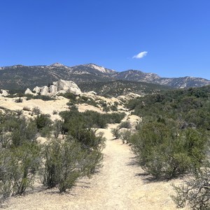 Piedra Blanca to Haddock and Reyes Peak