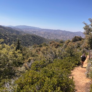 Boulder Canyon to Reyes Peak