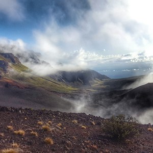 Ka lu'u o ka O'o Cinder Cone via Sliding Sands Trail