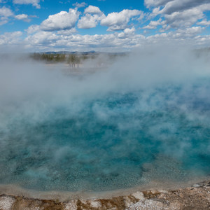 Grand Prismatic Spring + Midway Geyser Basin