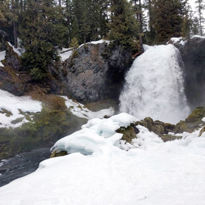 Sahalie + Koosah Falls Snowshoe
