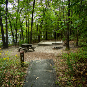 Devils Fork State Park Campground