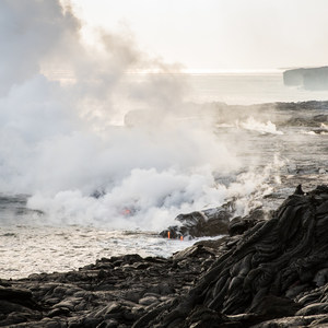 Lava Flow Hike via Chain of Craters Road