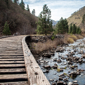 Klickitat Trail, Harms Road Trailhead