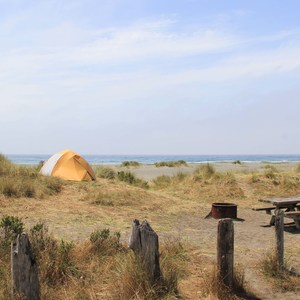 Gold Bluffs Beach Campground