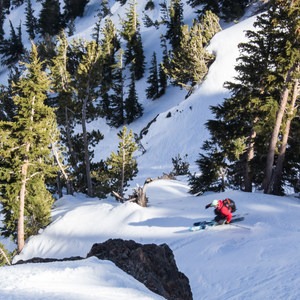 Red Lake Peak: Crater Lake Descent