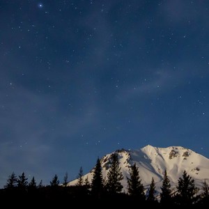 Lassen Peak: North Ridge Shoulder Backcountry Ski