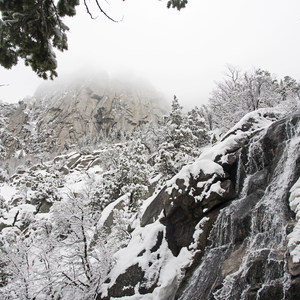 Bells Canyon Lower Falls Snowshoe