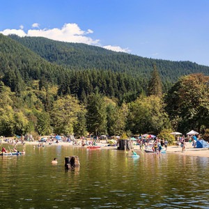Buntzen Lake Beach