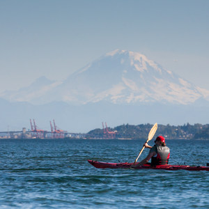 Golden Gardens to West Point Lighthouse Sea Kayaking