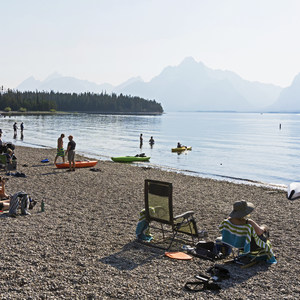 Jackson Lake Swim Beach
