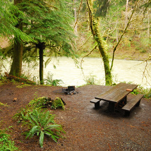 Hoh Oxbow Campground