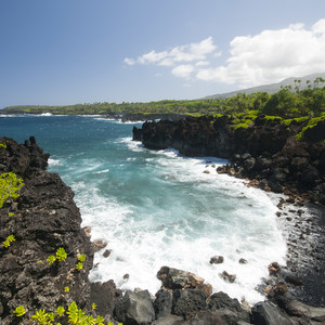 Wai'ānapanapa Coastal Trail to Pukaulua Point