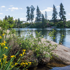 Spokane River, Boulder Beach