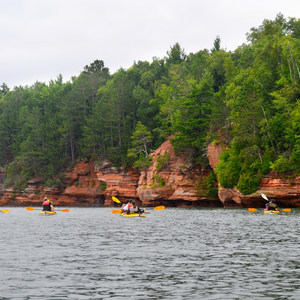 Mainland Sea Caves from Meyers Beach