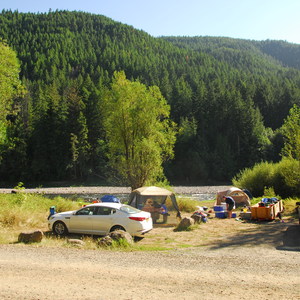 Detroit Lake, Santiam Flats Campground