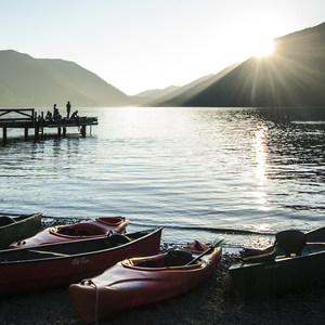 Lake Crescent Lodge Beach