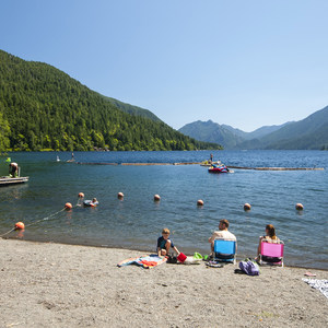 Lake Crescent, Fairholme Beach