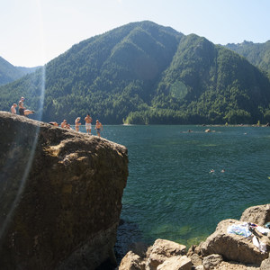 Lake Cushman, The Big Rock