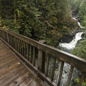 Twin Falls Hike via Homestead Valley Trailhead