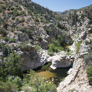 Upper Deep Creek Canyon to Devils Hole